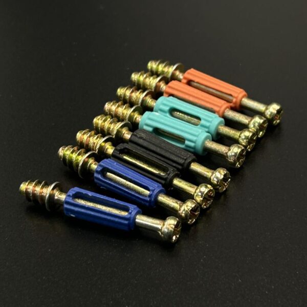 Three-In-One Connector for Quick Installation Iron Self-Tapping Rod Machine Screw and Eccentric Wheel Embedded Furniture Parts - Image 4